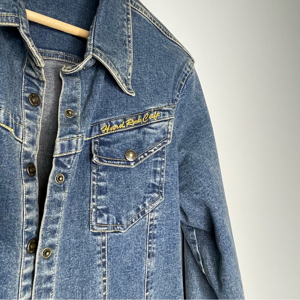 Hard Rock Cafe Authentic Vintage Gatlinburg Denim Jacket‎ (Medium) - Picture 4 of 8